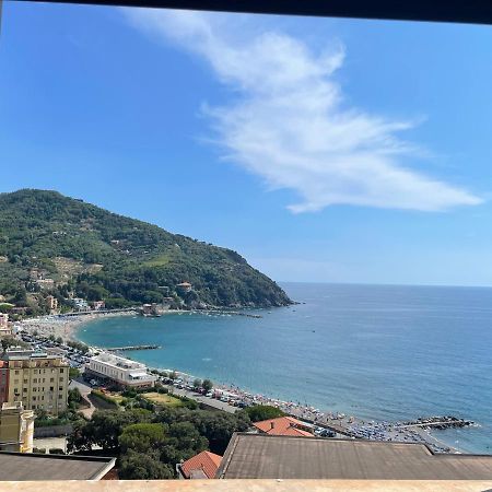Ocean View Flat With Wi-Fi, Ac And Elevator To Town Appartement Levanto Buitenkant foto